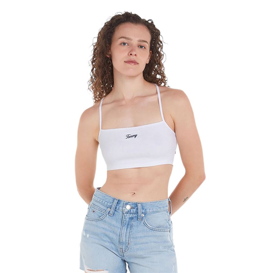 TJW CRP STRAP SCRIPT TOP Tommy Jeans | DW0DW17833YBR